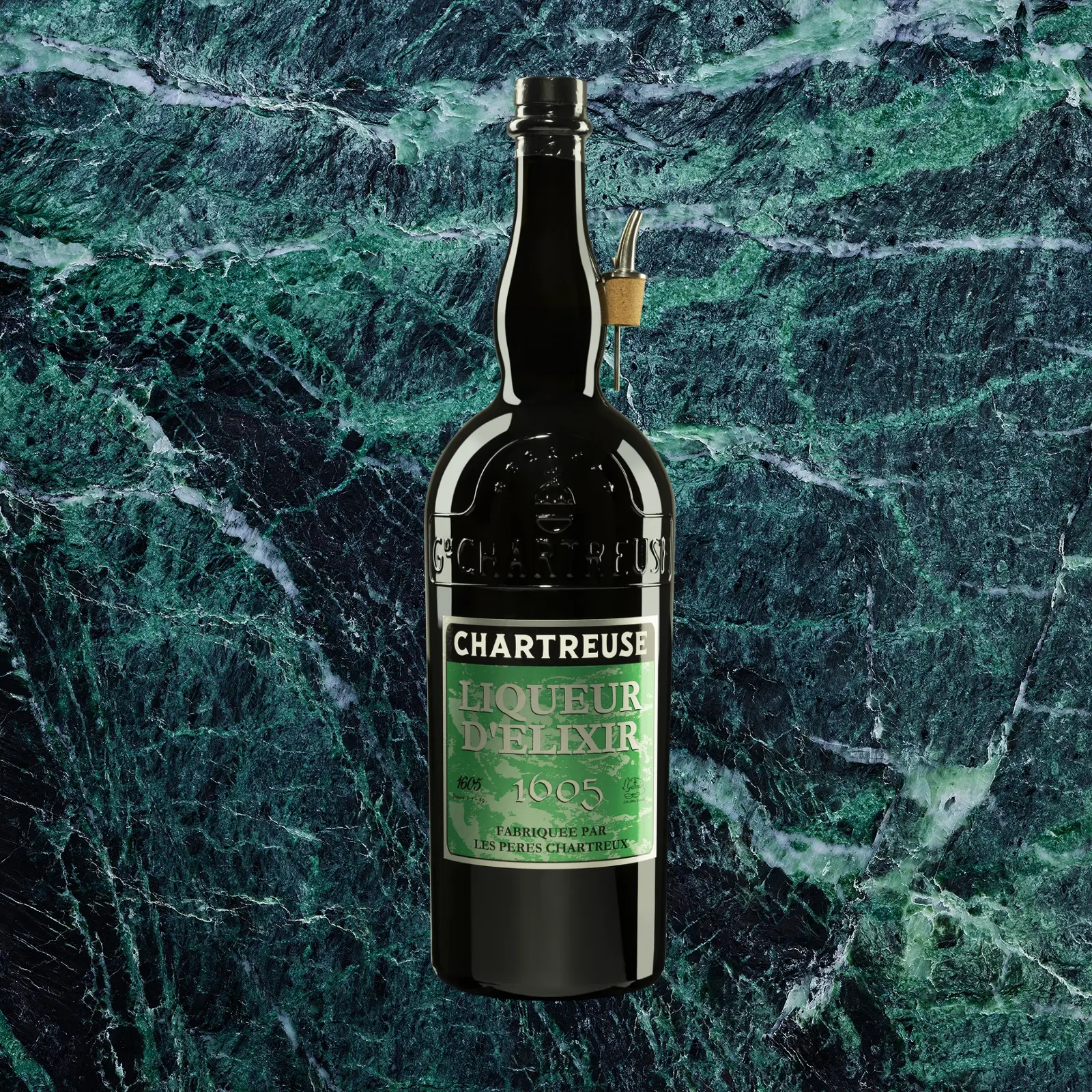 Jéroboam Chartreuse Liqueur d’élixir 1605 Le Clos du Caveau