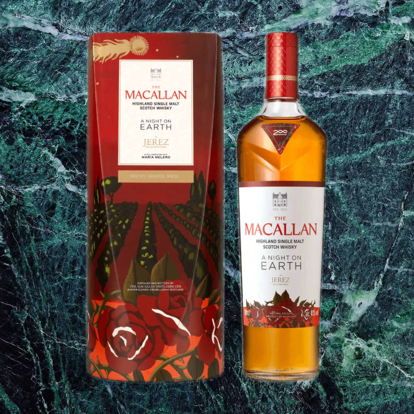 Macallan A night on earth in Jerez Le Clos du Caveau